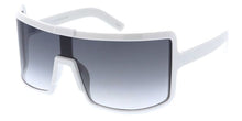 80734 Women's Plastic Oversized Rectangular Shield Frame