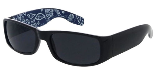 80746ME Men's Plastic Casual Medium Rectangular Thick Gangster Frame