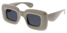 80757COL Unisex Plastic Large Puffy Square Frame