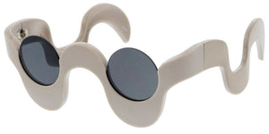 80758 Unisex Novelty Medium Squiggle Round Frame