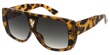 80761 Unisex Plastic Large Rounded Shield Frame w/ Rhinestone Adornment