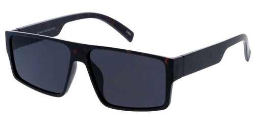 80769ME Men's Plastic Casual Medium Rectangular Flat Top Frame