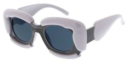 80773 Unisex Plastic Large Puffy Square Frame