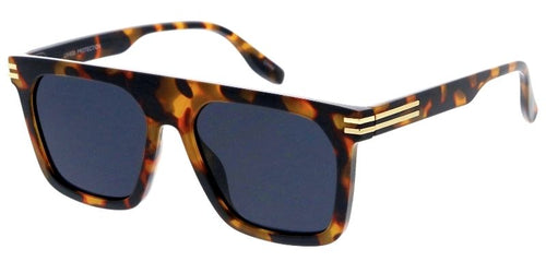 80783 Unisex Plastic Medium Rectangular Flat Top Frame