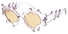 80790 Unisex Plastic Medium Geometrical Spikey  Frame