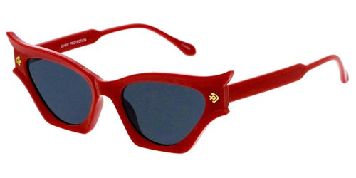 80797 Women's Plastic Medium Winged Cat Eye Frame w/ Metal accent