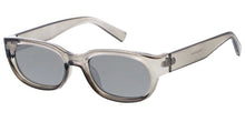 80830CRY/MIR Unisex Plastic Medium Oval Crystal Color Frame w/ Mirror Lens