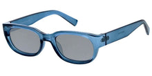 80830CRY/MIR Unisex Plastic Medium Oval Crystal Color Frame w/ Mirror Lens