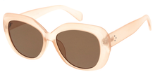 80889 Women's Plastic Large Rounded Cat Eye Frame