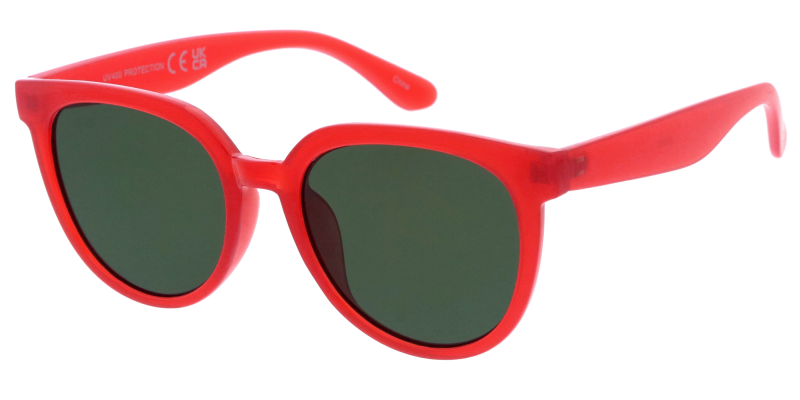 80902 Unisex Plastic Large Rounded Square Frame