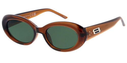 80910 Unisex Plastic Medium Oblong Frame w/ Metal Accent on Temple