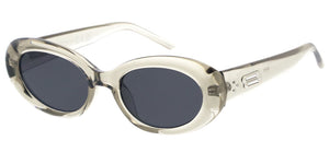 80910 Unisex Plastic Medium Oblong Frame w/ Metal Accent on Temple