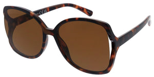 80913 Women's Plastic Oversized Rounded Square Frame
