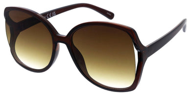 80913 Women's Plastic Oversized Rounded Square Frame