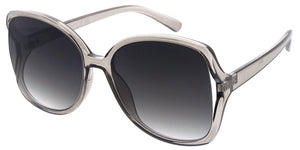 80913 Women's Plastic Oversized Rounded Square Frame