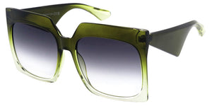 80914 Women's Plastic Oversized Square Frame