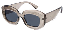 80922 Women's Plastic Large Rounded Square Cat Eye Frame