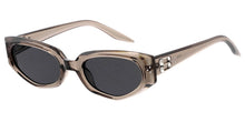 80940 Unisex Plastic Medium Cat Eye Frame w/ Metal Accents On Temple