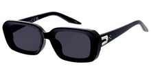 80941  Women's Plastic Medium Rectangular Frame w/ Metal Accent on Temple