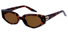 80942 Women's Plastic Medium Oval Frame w/ Metal Accents On Temple