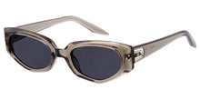 80942 Women's Plastic Medium Oval Frame w/ Metal Accents On Temple