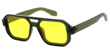80951 Unisex Plastic Medium Square Aviator Frame
