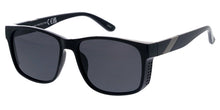 80966ME Men's Plastic Large Rectangular Frame w/ Metal Accent on Temple