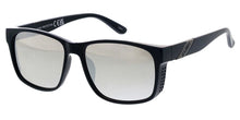 80969KSH/RV KUSH Men's Plastic Casual Large Square Frame w/ Color Mirror Lens