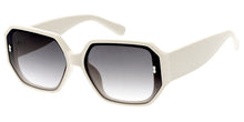 80982 Women's Plastic Large Octagonal Frame w/ Flushed Lens