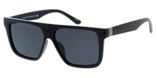 80996ME Men's Plastic Casual Large Rectangular Flat Top Frame