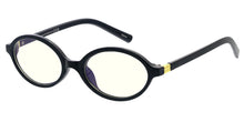 81007BLF/CLR Unisex Plastic Small Oval Classic Blue Light Filtering Computer Glasses