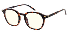 81008BLF/CLR Unisex Plastic Large Round Classic Blue Light Filtering Computer Glasses