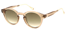81012CRY/COL Unisex Plastic Large Hipster Round Crystal Color Frame w/ Metal Tips