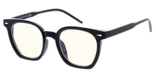81014BLF/CLR Unisex Plastic Large Classic Square Frame Blue Light Filtering Computer Glasses