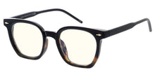 81014BLF/CLR Unisex Plastic Large Classic Square Frame Blue Light Filtering Computer Glasses