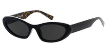 81058LEO Women's Plastic Medium Cat Eye Frame w/ Leopard Print