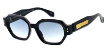 81061 Women's Plastic Medium Geometrical Frame w/ Metal Accent on Temple