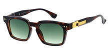 81062 Women's Plastic Medium Rectangular Frame w/ Metal Accent on Temple