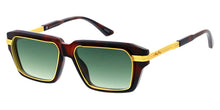 81063 Women's Plastic Medium Rectangular Frame w/ Metal Accent on Temple