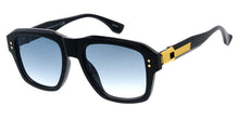 81068 Unisex Plastic Large Aviator Frame w/ Metal Accent on Temple