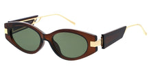 81084 Women's Plastic Oval Medium Frame w/ Metal Tips