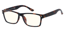 81103BLF/CLR Unisex Plastic Medium Rectangle Classic Blue Light Filtering Computer Glasses