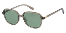 81104 Women's Plastic Large Rectangular Frame w/ Metal Accent on Temple