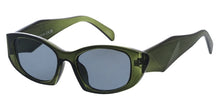 81108 Women's Plastic Medium Chunky Geometrical Cat Eye Frame