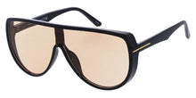 81110 Unisex Oversize Plastic Aviator Shield Frame