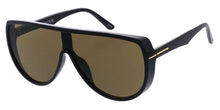 81110 Unisex Oversize Plastic Aviator Shield Frame