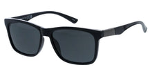 81111ME Men's Plastic Large Rectangular Frame w/ Metal Accent on Temple