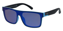 81120KSH/RV KUSH Plastic Large Casual Rectangular Shield Frame w/ Color Mirror Lens