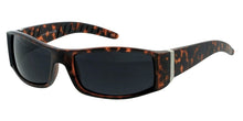 81128ME Men's Medium Plastic Casual Square Frame w/ Metal Accent Hinge