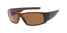 8833ME Men's Plastic Casual Medium Rectangular Wrap Frame